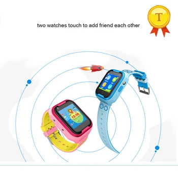 2019 החדש IP67 עמיד למים 4G ילדים Gps שעון ילד 4G wifi שעון חכם עם קריאת SOS תפקוד להוסיף חברים עבור iphone, דמוי אדם