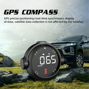 2023 חכם Head-up Display GPS מד מהירות חכם זיהוי מחוות השעון גובה הסביבה מעל למהירות אזהרה