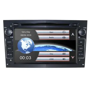 2DIN DVD לרכב סטריאו ווקסהול אופל אסטרה H G Vectra Antara Zafira קורסה משולבת Meriva להתייפח GPS נאבי ההגה RDS טלוויזיה קאם