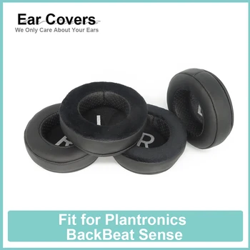 Earpads על כמה Plantronics BackBeat הגיוני אוזניות Earcushions חלבון קטיפה, כריות קצף זיכרון כריות אוזניים