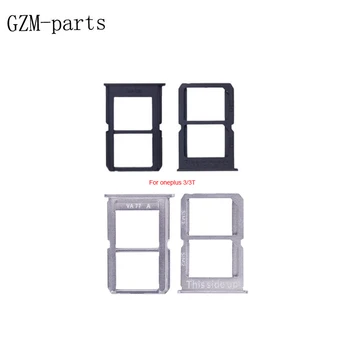 GZM-חלקים 1 חתיכה אחת בתוספת 3t 3 Oneplus3t כרטיס ה SIM-מגש בעל חריץ חלק עבור OnePlus 1 2 3 3T X החכם להחליף את החלק