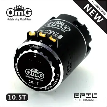 OMG EPIC 2 מוטות Sensored Brushless תזמון-מתכוונן העליון מנוע 8.5 T KV4150 1:10 RC Drift מכוניות,טיולים על הכביש מכוניות