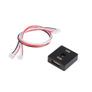 Pixhawk PX4 RGB חיצוני LED & USB סיומת מודול עם מקרה מגן בצבע מלא I2C מודול LED עבור Pixhawk PX4 טיסה