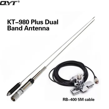 QYT KT-980Plus Dual Band 146/436MHz 3.0/5.5 dBi נייד רדיו אנטנת הרכב נייד רדיו QYT KT980Plus 2 להקות רדיו