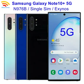 Samsung Galaxy Note10 בתוספת הערה 10+ 5G N976B העולמי גרסה 6.8
