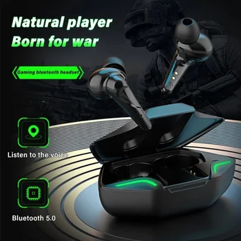 TWS W11 Bluetooth 5.0 נכון Wireless אוזניות הפחתת רעש אוזניות עמיד למים חיי סוללה ארוכים ספורט אוזניות