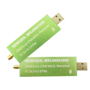 USB 2.0 RTL SDR עמודים לדקה TCXO RTL2832U R820T מקלט טלוויזיה מקל AM FM DSB LSB SW תוכנה מוגדר מקלט רדיו טלוויזיה סורק מקלט