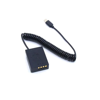 USB C משטרת חשמל מתאם AC-9V כבל מטען CP-W126 NP-W126 דמה סוללה עבור Fujifilm X-T2 X-T3 T200 X-H1 M1 XS10 XT100 X100V