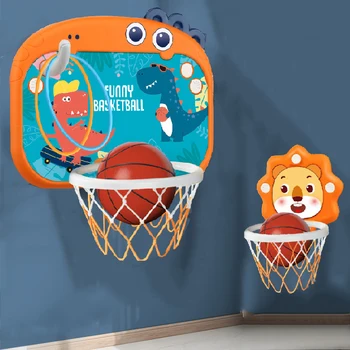 ZK30 נטו קיר רכוב לכדורסל חדר כדורסל כדורסל צעצוע לילדים בנים בנות בני נוער לעורר יכולת אתלטית
