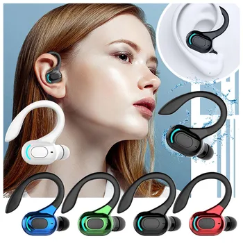 אוזניות סוללה 5 שעות אימון פועלת WirelessNoise צליל סטריאו מבטל אוזניות עם מיקרופון אלחוטיות אוזניות Bluetooth