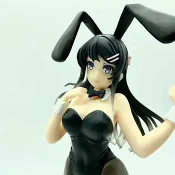 אנימה נבל לא חולמת באני ילדה Senpai דמות סקסית צעצוע עומד Senpai Sakurajima מאי אספנות קישוט מתנה