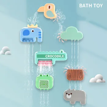 בייבי צעצועי אמבטיה חיה ממטרה גלגל מים לרחצה פראייר אמבטיה תרסיס מים צעצוע אמבטיה אמבטיה מקלחת מים צעצועים לילדים