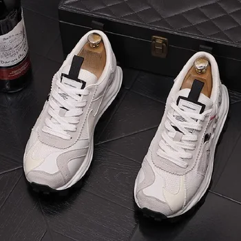 גברים החדשים של לנשימה רשת נעלי גרסה קוריאנית של ספורט נעליים מזדמנים אופנה קיץ נמוכה העליונה נעלי ספורט לבנות D2H49