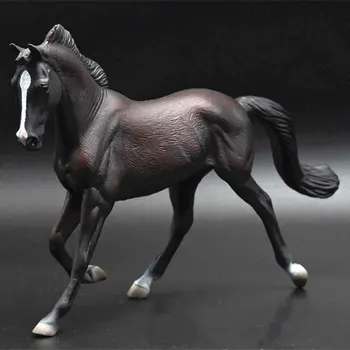 גזעי סוסים דמויות סימולציה PVC חיה סוס דגם צעצועים מיניאטוריים אוסף בובות מתנה לילדים