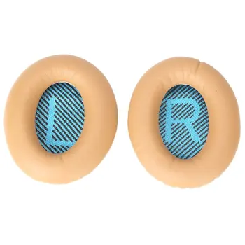 החלפת Earpads משטח אוזן קצף האוזן כרית קצף זיכרון החלפת האוזן כרית Bose,AE2-כולל אוזניות. חאקי וכחול.