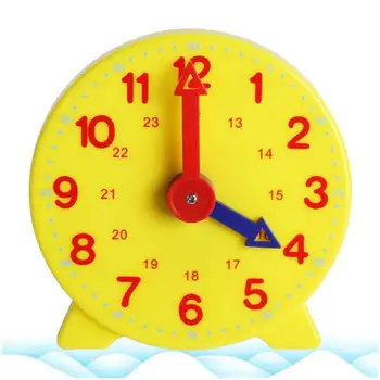 זמן הוראה השעון מוקדם חינוך משאבי למידה תלמיד שעון מתמטיקה מיומנות הפגנה שעון מודל בית הספר גיל 4+ ילדים