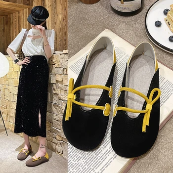 חדש Top 100% עור אמיתי נשים דירות שחור מזדמנים נעלי נשים עור נעלי מוקסינים האופנה ליידי נהיגה נעליים