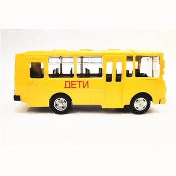 למות יצוק מתכת צעצוע של ילדים דגם המכונית עבור רוסיה 1:43 מידה, אוטובוסים, אוטובוס בית ספר רכב כיבוי אש סגסוגת דגם המכונית אוהד מתנה