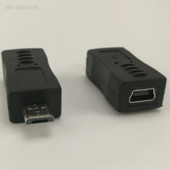 מחבר USB Micro USB זכר תקע מיני 5pin USB נקבה ג ' ק מחבר מחשב לוח מתאם חלקי חשמל 300pcs/הרבה