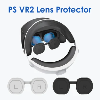 על PSVR2 עדשת מגן PSVR 2 כיסוי עדשת Cap עבור פלייסטיישן נ. ב. VR 2 סיליקון נגד שריטות, אבק הגנה נ. ב. VR2 אביזרים