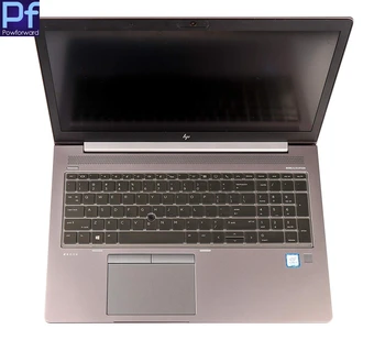 פרמיה סיליקון מקלדת כיסוי תואם בגודל 15.6 אינץ ' של HP ZBook 15u G5 על HP EliteBook 850 G5 / EliteBook 755 G5 נייד